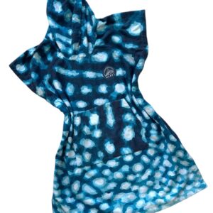 Poncho Toalla Microfibra - Tiburón ballena