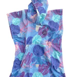 Poncho Toalla Microfibra - Corales