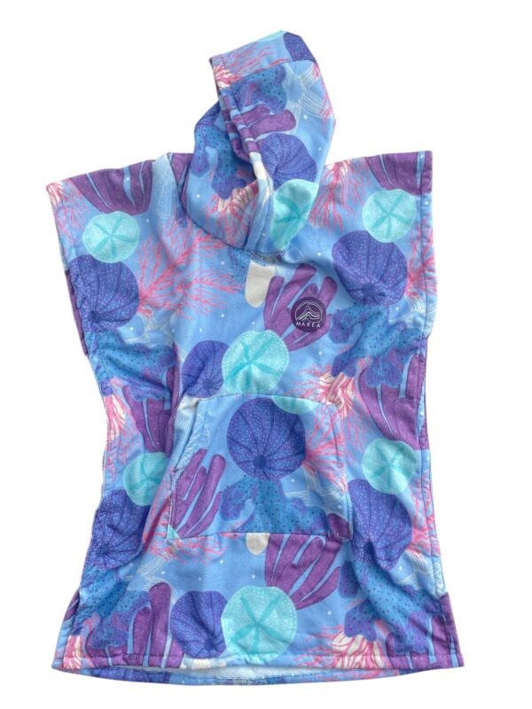 Poncho Toalla Microfibra - Corales